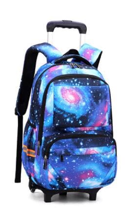 Mejores Mochilas con Ruedas para Niños azul